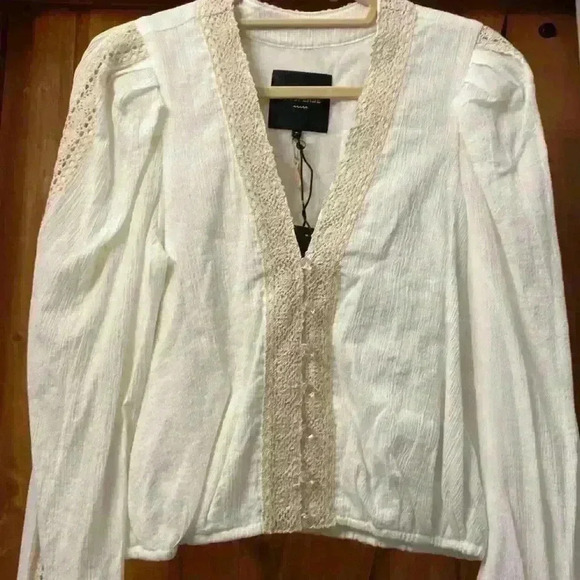 Le Superbe Vacation Ready Long Sleeve Blouse-Size 4 NWT - Picture 2 of 11